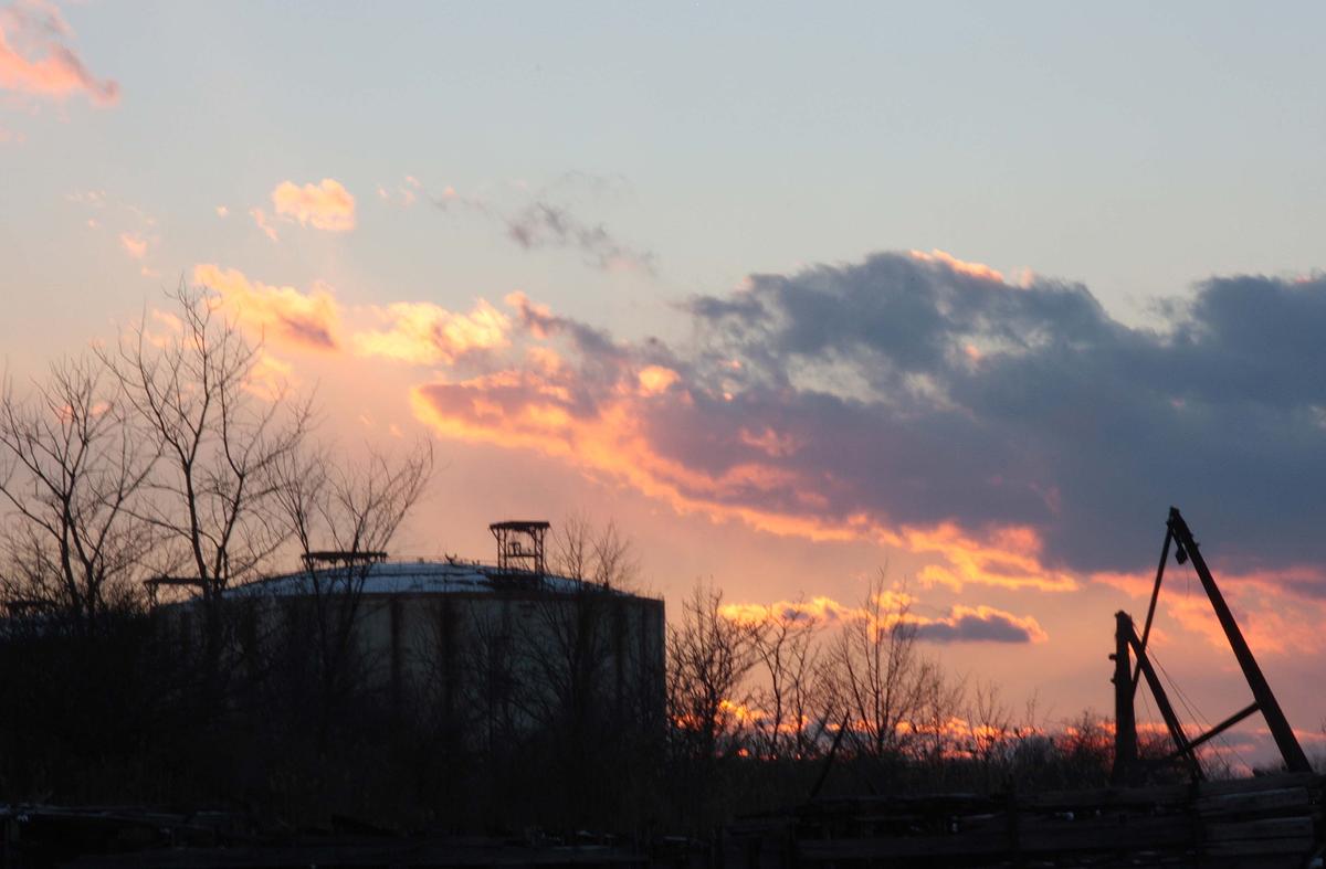Sunset Over Rossville Sunset Over Rossville