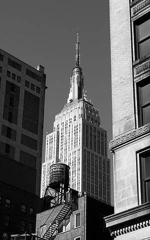 Empire State  B&W