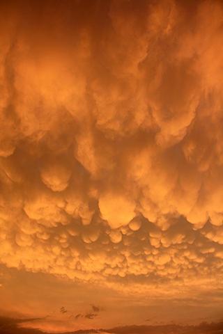 The Storage Facility Blew. Red Clouds